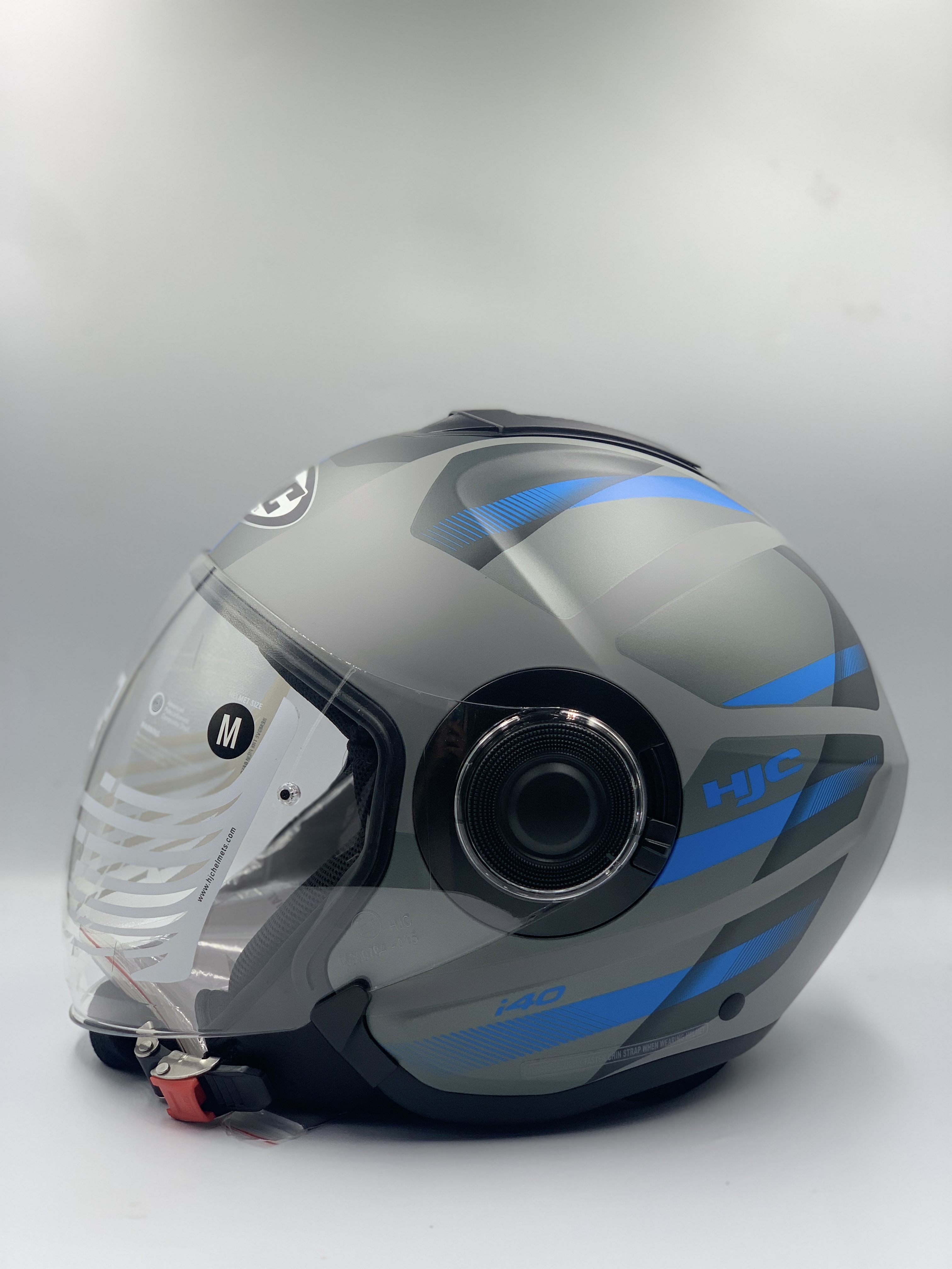 HJC Helmet I40 Remi MC2SF Open Face - Double Visor (ECE 22.06)
